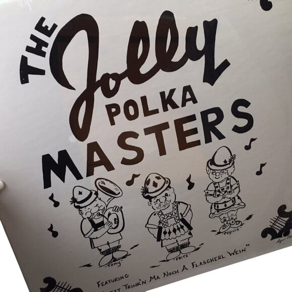 The Jolly Polka Masters LP Record Album Sealed Dance Polkas Stevens Point WI - Picture 2 of 9